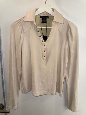 Robertson & Rodeo Irina L/S Top Cream Size XS